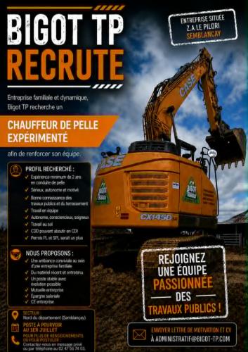 Nous recrutons !