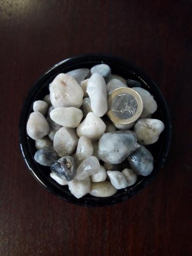 GRAVIER 8/16 BLANC GRIS ROULE